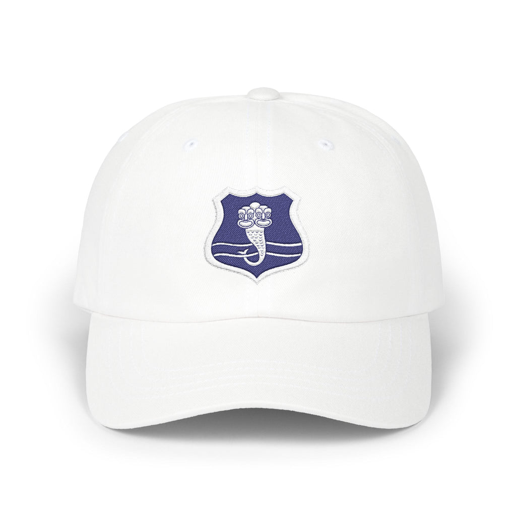 Dad Cap — Vintage Shield with Elephant Embroidery