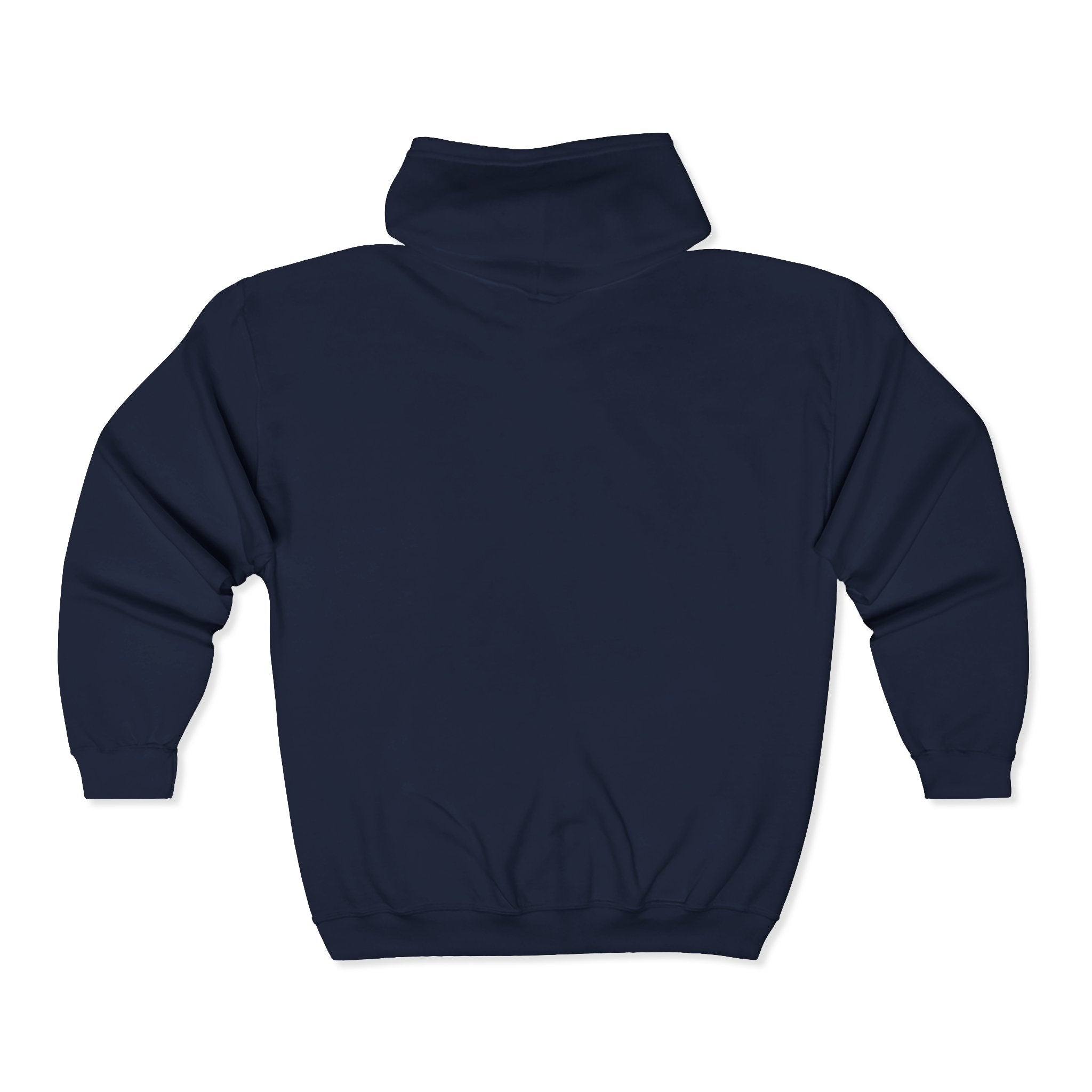 Caduceus Shield Zip Hoodie — Medical Staff Emblem Full‑Zip Sweatshirt
