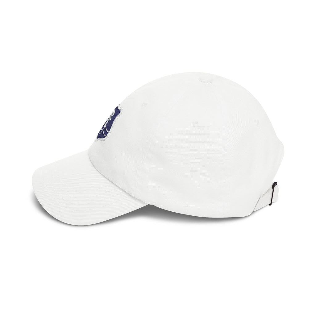Dad Cap — Vintage Shield with Elephant Embroidery