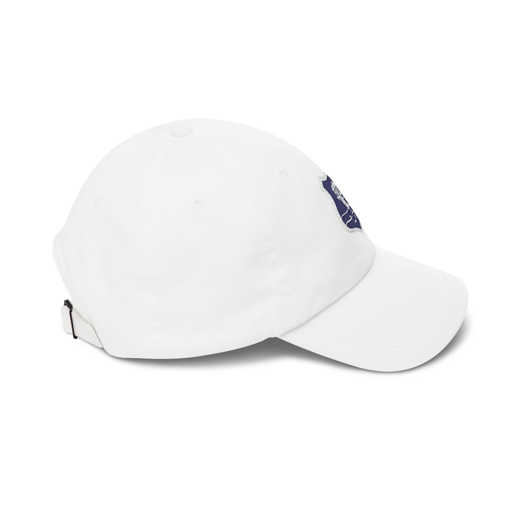 Dad Cap — Vintage Shield with Elephant Embroidery