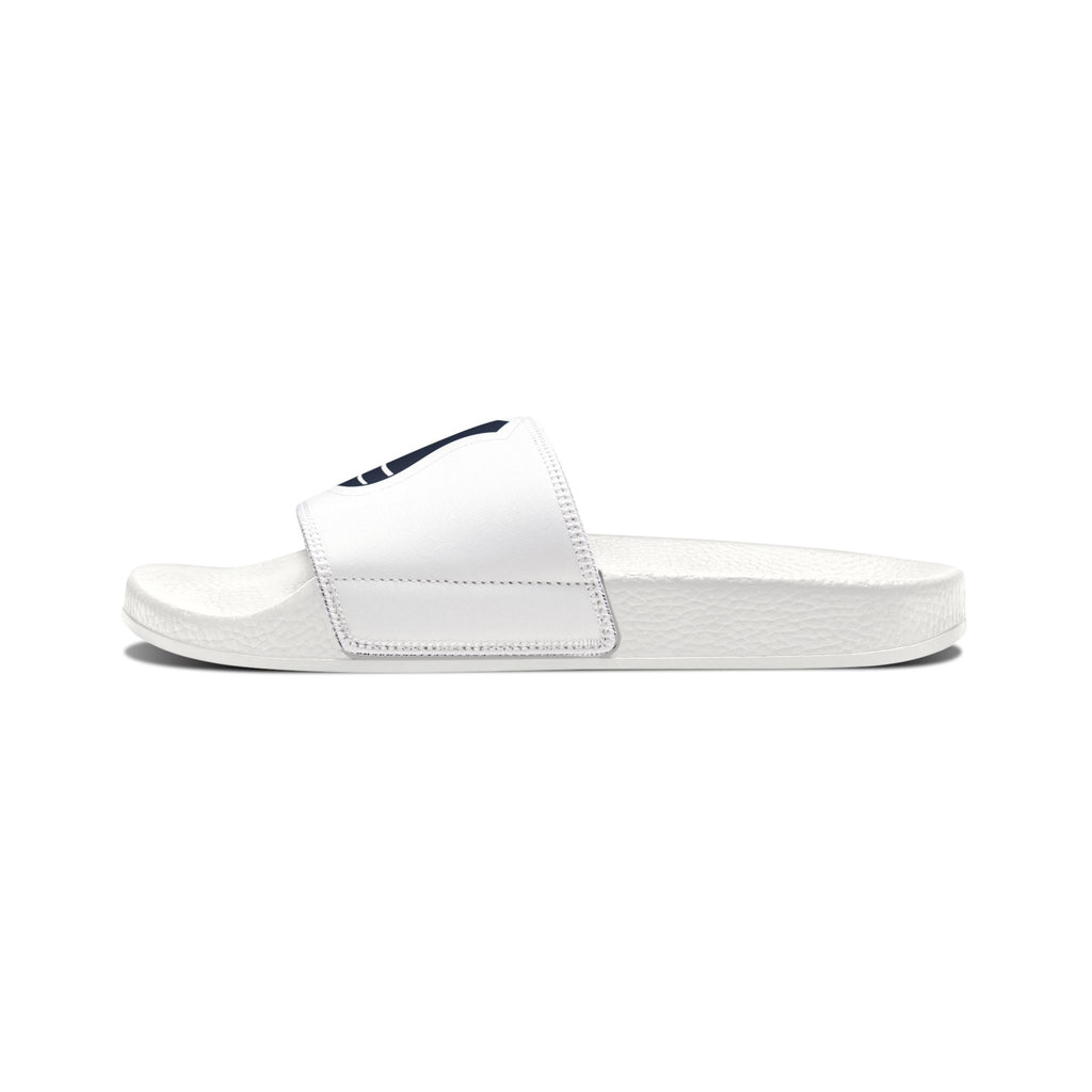 White Taniwha Slide Sandals