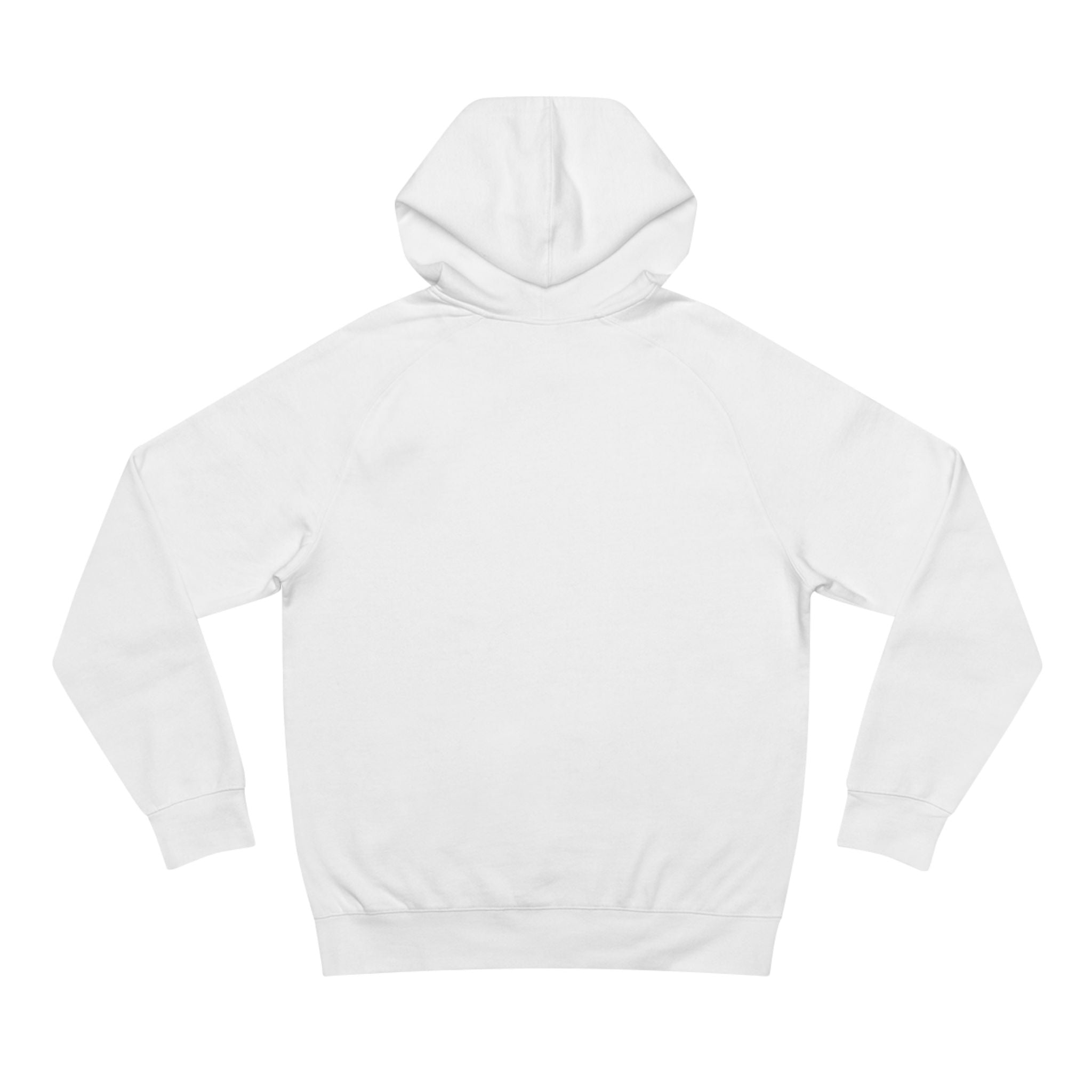 Minimalist Shield Patch Hoodie — Small Chest Crest Logo